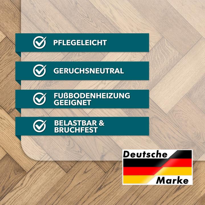 Produktbild Karat Bodenschutzmatte Polycarbonat (114 x 114 cm)
