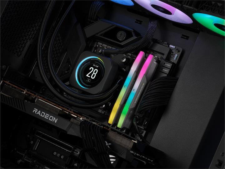 Produktbild Corsair Vengeance RGB (2 x 32GB, 5600 MHz, DDR5-RAM, DIMM)