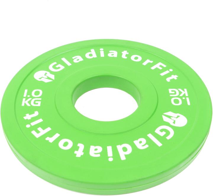 Gladiatorfit Fractionele gewichtsschijf (2 x 1 kg)