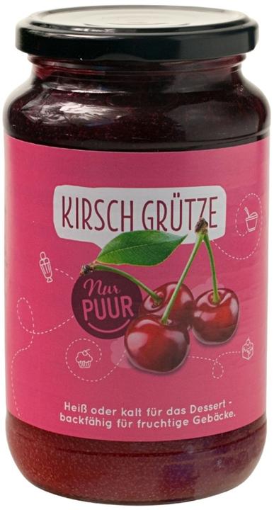 Produktbild Nur PUUR Kirsch Grütze (Glas) (560 g)