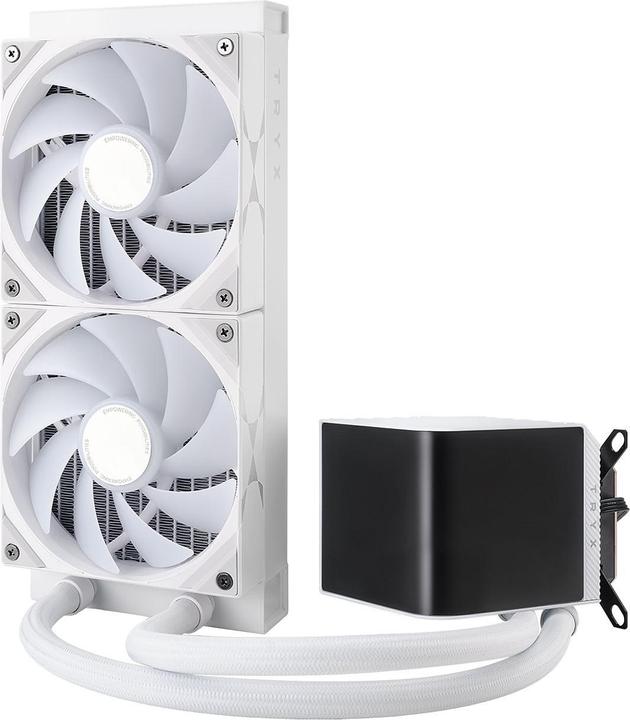 Produktbild TRYX PANORAMA Komplett-Wasserkühlung, ARGB - 240 mm, weiss