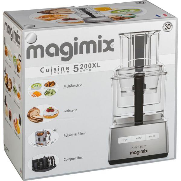 Actual product image Magimix 18591EA Food processor, plastic,Chrome (650 W)