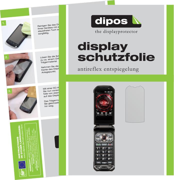 Actual product image Dipos Screen Protector Anti-Glare (6 Piece, Kyocera Torque X01)