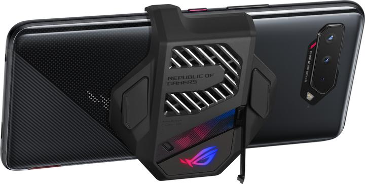 Actual product image ASUS ROG Phone 5s (16GB) (512 GB, Phantom Black, 6.78", Dual SIM, 64 Mpx, 5G)