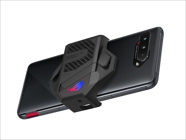 Actual product image ASUS ROG Phone 5s (16GB) (512 GB, Phantom Black, 6.78", Dual SIM, 64 Mpx, 5G)