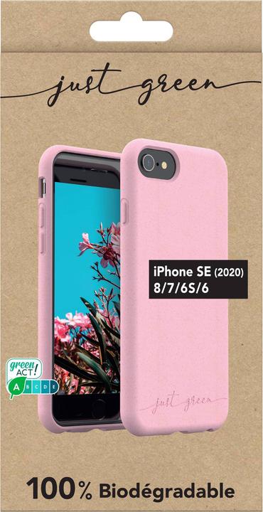 Immagine prodotto Just Green Caso Bio (Apple iPhone 6, Apple iPhone 7, Apple iPhone 8, Apple iPhone SE (seconda generazione), Apple iPhone SE (terza generazione))