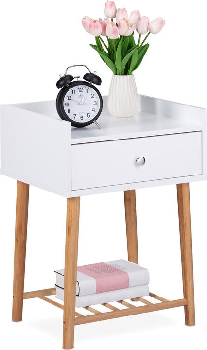Produktbild Relaxdays Nachttisch (40 x 35 x 55.5 cm)