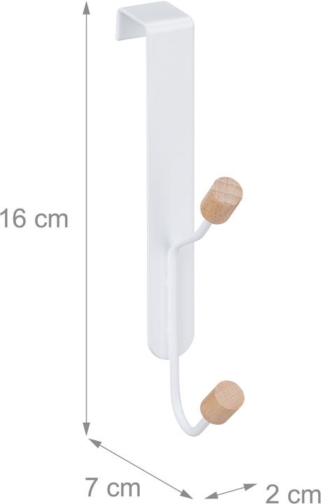 Actual product image Relaxdays Türhaken 5er Set