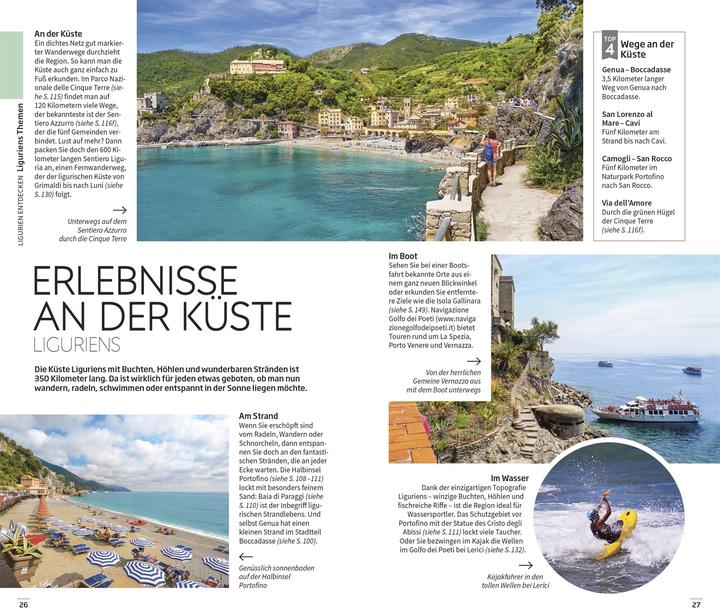 Actual product image DK Vis a Vis Ligurien,Genua&Cinque 0 (German, DK Verlag Travel, 2024)