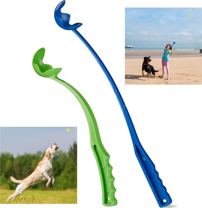 Actual product image Relaxdays Ball slingshot (Ball toy dog)