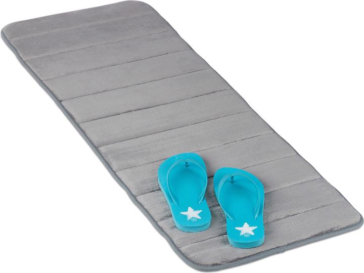 Actual product image Relaxdays Bath mat memory foam (39 x 113 x 1.5 cm)
