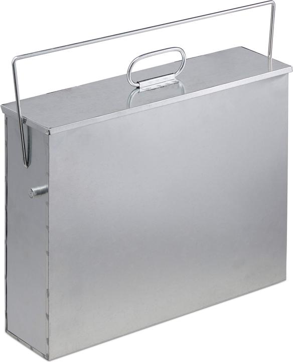 Actual product image Relaxdays Ash bucket square (44.5 x 12 x 42 cm)