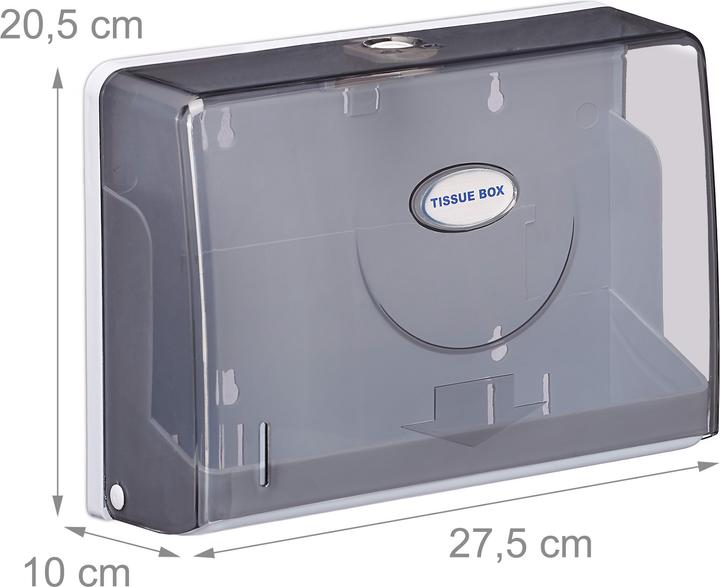 Actual product image Relaxdays Paper towel dispenser