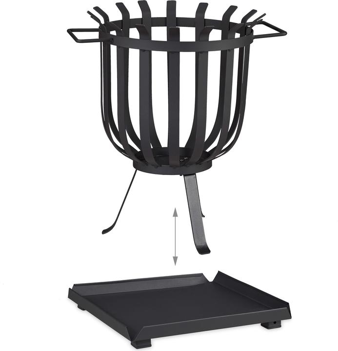 Relaxdays Feuerkorb (41.50 cm)