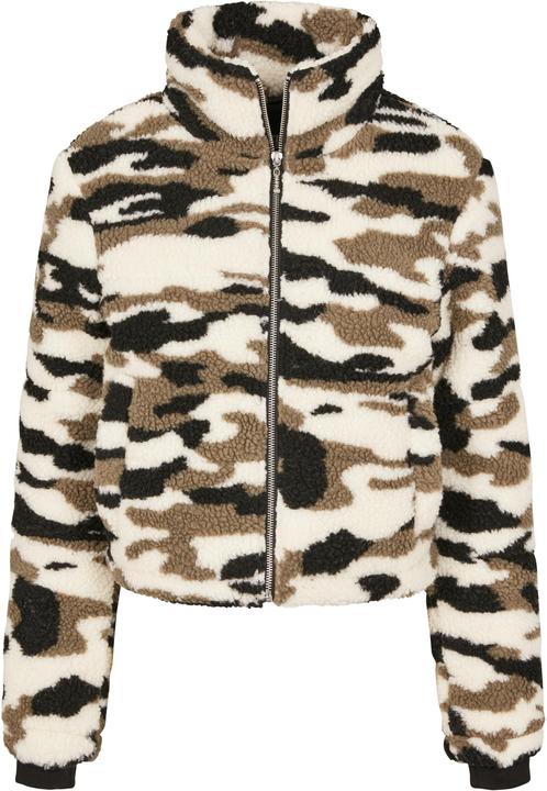 Urban Classics Ladies Camo Sherpa Jacket (M)