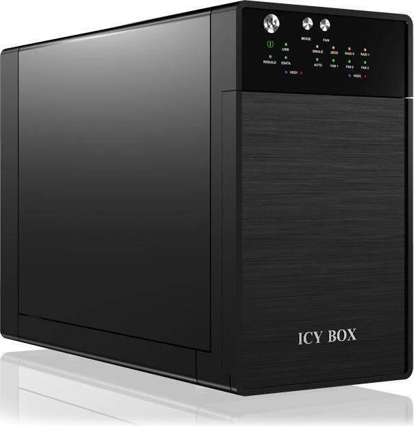 Produktbild Icy Box Raidsonic Externes Dual-RAID-System für 3,5" SATA I (3.5")