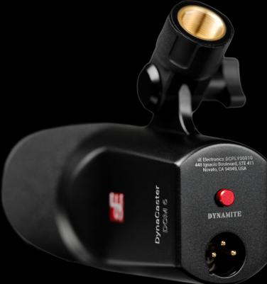 Actual product image sE Electronics Electronics DynaCaster DCM 6 dynamic studiomicrofoon