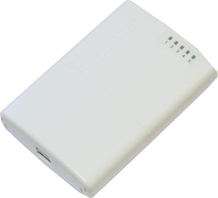 MikroTik MT RB750P-PBR2 PowerBox Outdoor 5x Ethernet-Port-Router mit PoE-Ausgang 6V-30V