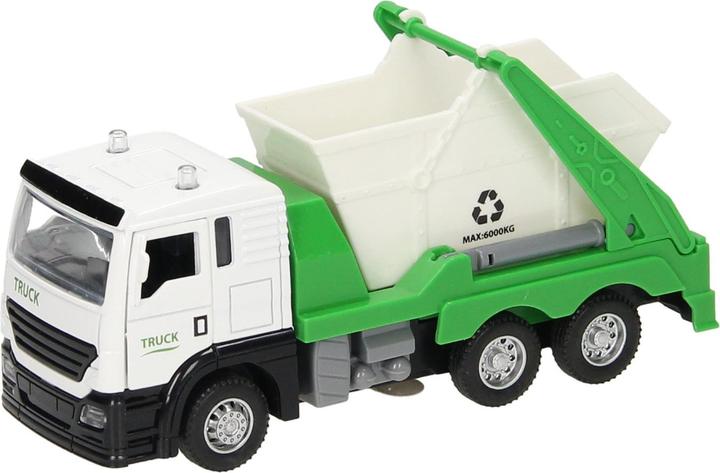 Produktbild LKW mit Müllcontainer, Licht und Ton
