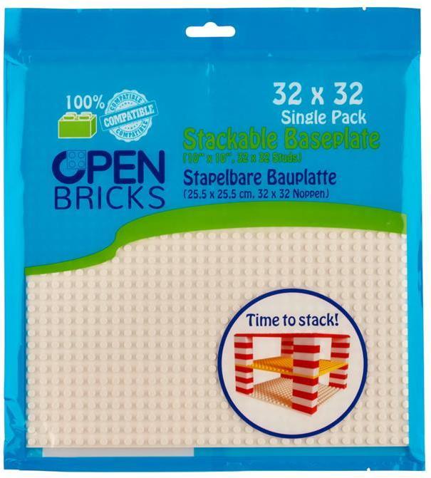 Immagine prodotto Open Bricks Piastra di base 32x32 wh | OB-P32WH1