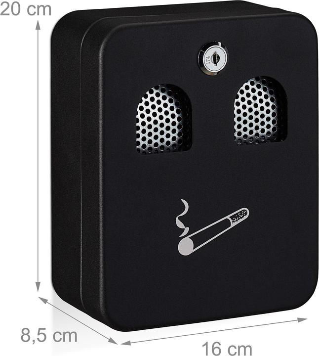 Actual product image Relaxdays Wall ashtray