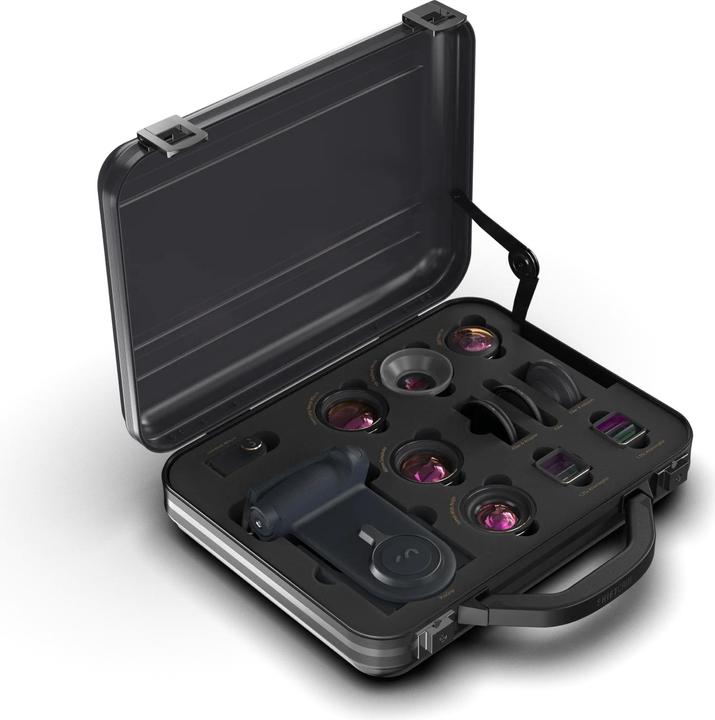 Image du produit ShiftCam LensUltra - Kit Deluxe - Kit de démarrage ProGrip + 7 objectifs + 3 filtres