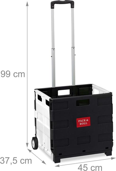 Actual product image Relaxdays Shopping trolley