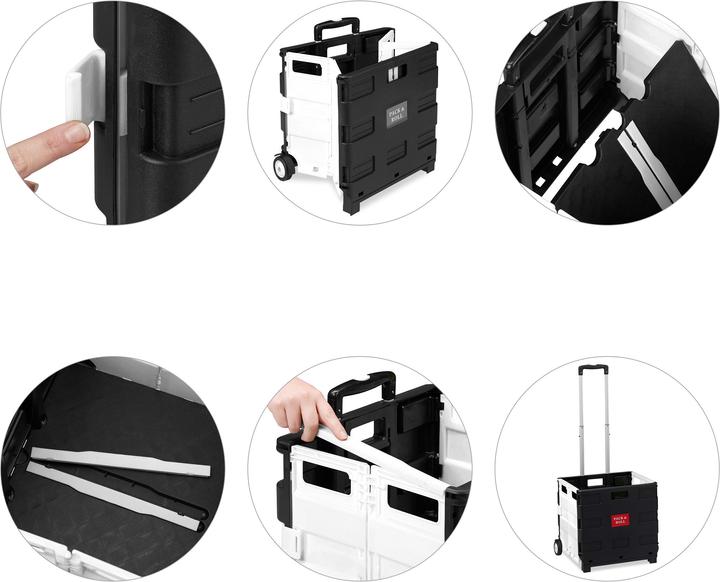 Actual product image Relaxdays Shopping trolley