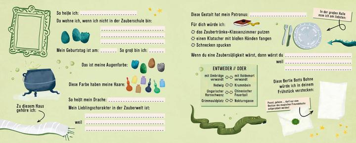 Produktbild Mein Freundebuch für Harry Potter-Fans (Deutsch, 2025)