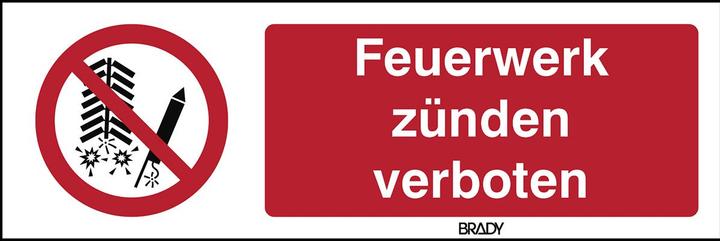 Energy Label Brady P/P040/DE101/PP-600X200-1, B-7527, ISO 7010 safety sign, polypropylene, black & red a