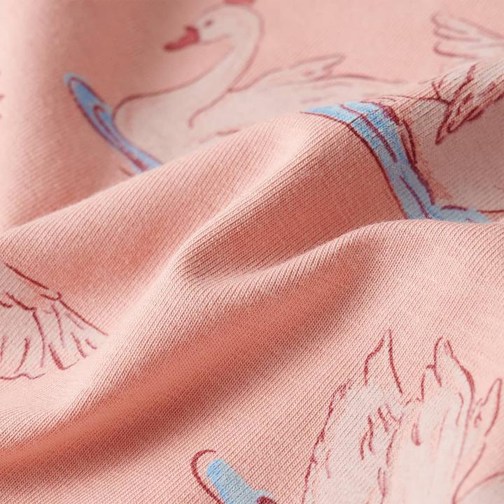 Produktbild VidaXL Kinderpyjama mit Langen Ärmeln Hellrosa 104,Material: 95 (104)