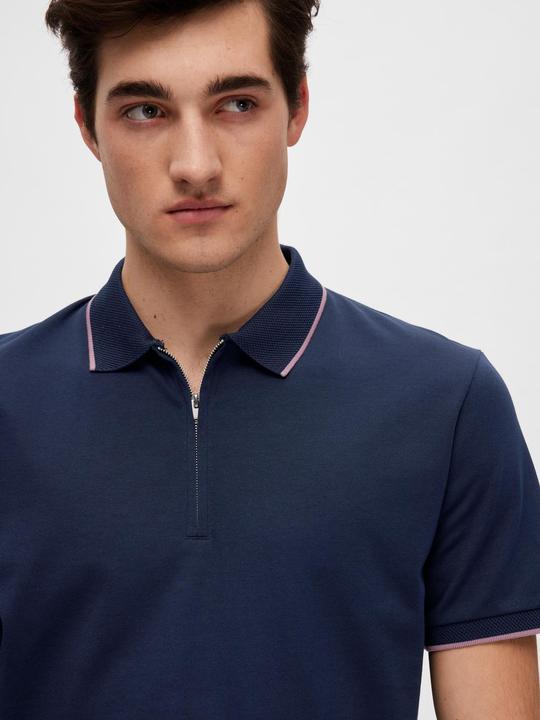 Image du produit Selected Homme Polo à fermeture éclair (M)