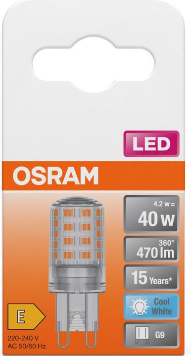Immagine prodotto Osram Pin (G9, 4.20 W, 470 lm, 1 x, E)