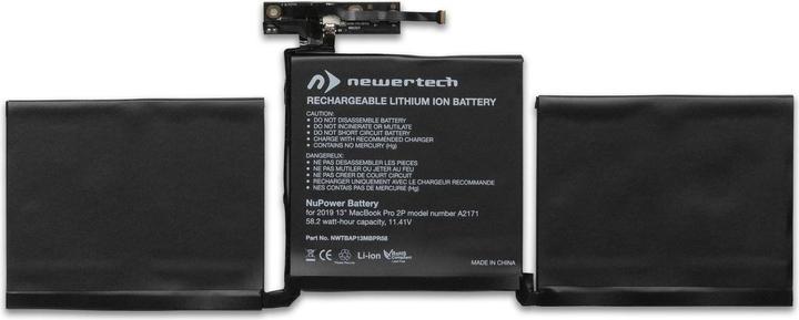 Image du produit Newertech Batterie NuPower 58W MBP13 (2019) (5103 mAh)