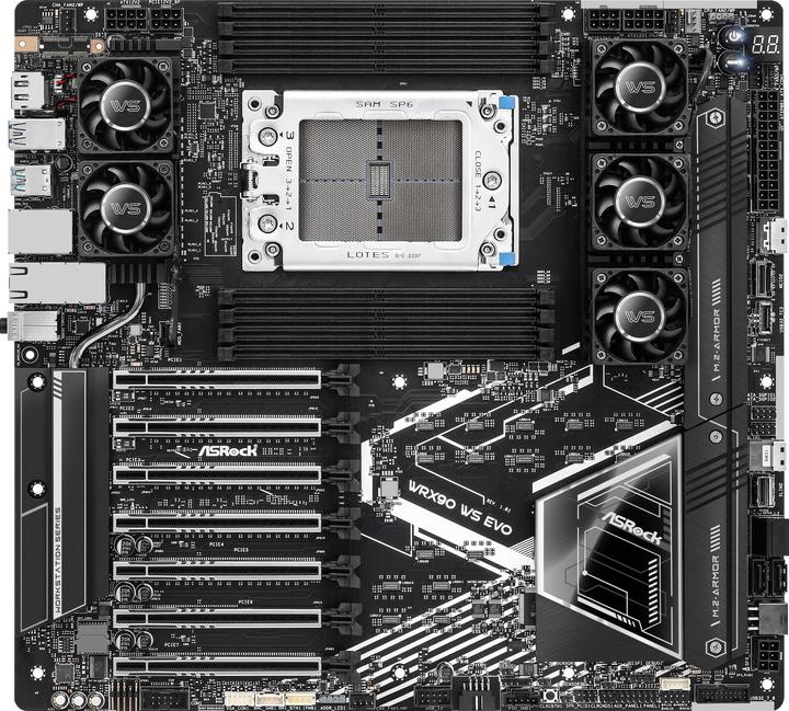 Produktbild AsRock WRX90 WS EVO (sTR5, AMD WRX90, E-ATX)