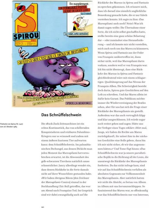 Produktbild Spirou und Fantasio Gesamtausgabe 14: 1984-1987 (Deutsch, Tome, 2021)