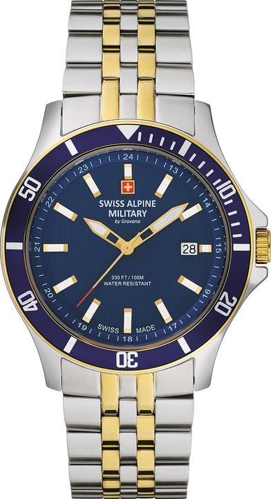 Immagine prodotto Swiss Alpine Military 7022.1145 Uomo 42mm 10ATM (Orologio da polso analogico, 42 mm)