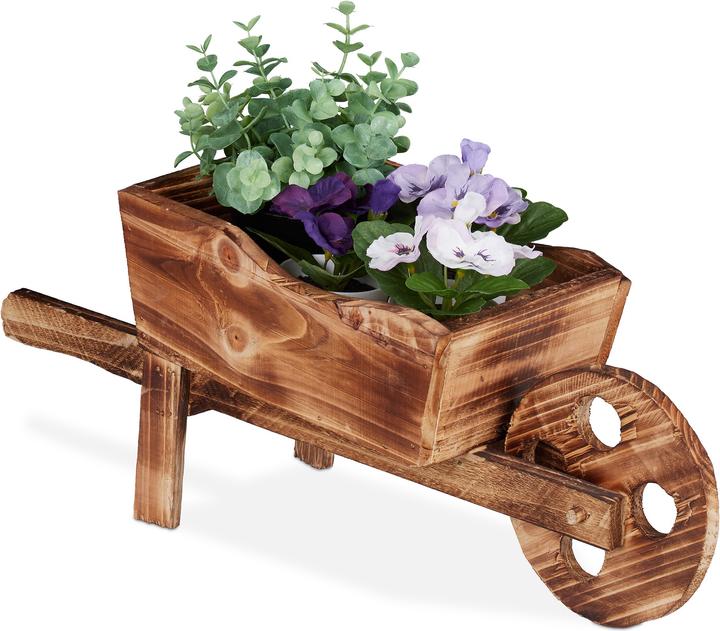 Actual product image Relaxdays Plant wheelbarrow (47 cm)