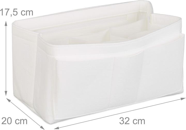 Immagine prodotto Relaxdays Organizer borsa (32 x 20 x 17,5 cm)