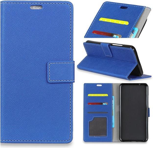 Produktbild MU Classic Leder Hülle mit Kreuzmuster (OnePlus 5T)