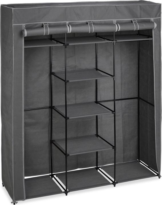 Immagine prodotto Relaxdays Armadio in tessuto (147 x 43 x 172 cm)
