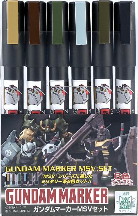 Produktbild Bandai Gundam Marker Set
