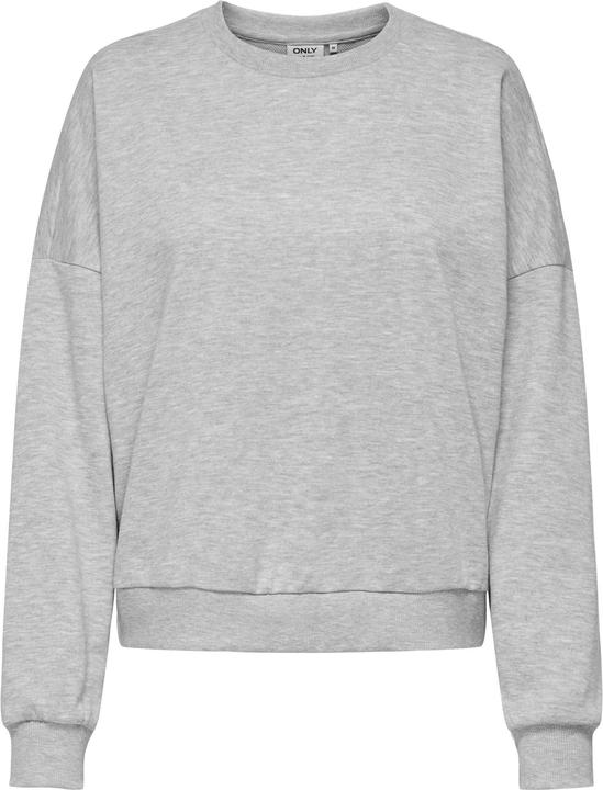 Actual product image Only Regular fit Round neck Low shoulder Sweatshirt Sweatshirt (XL)