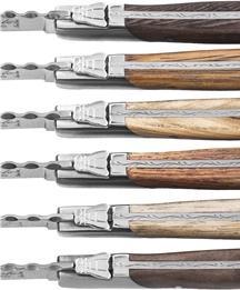 Produktbild Laguiole Steakmesser Luxuslinie - 6 -Stück (6 Stück, Messer)