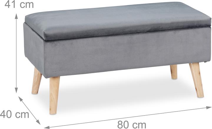 Image du produit Relaxdays Banc (80 cm)