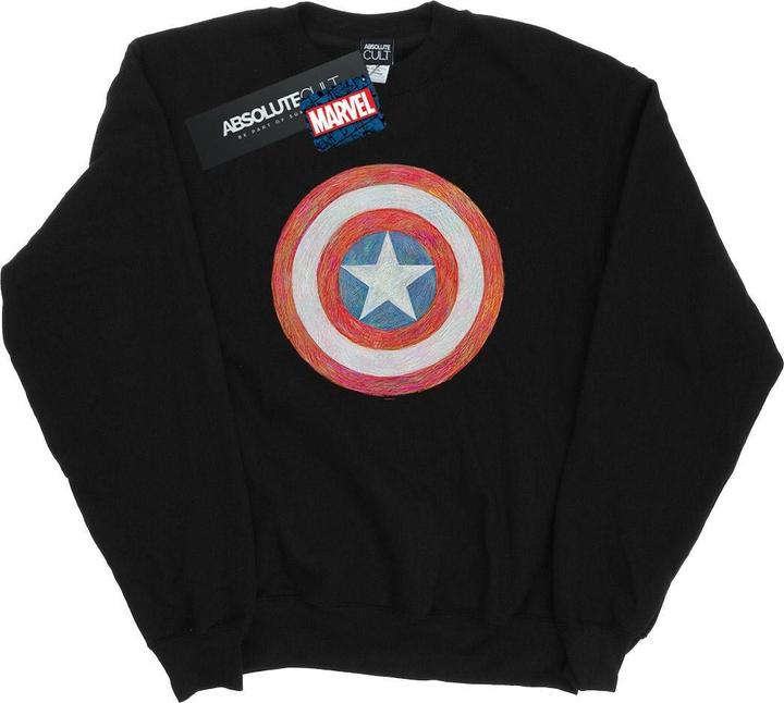 Produktbild Captain America Sketched Shield Sweatshirt (XL)