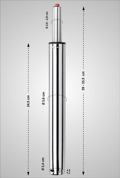 Image du produit CLP Gaslift 8, chrome