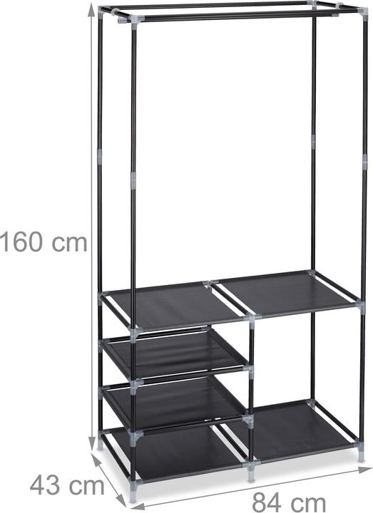 Actual product image Relaxdays Wardrobe