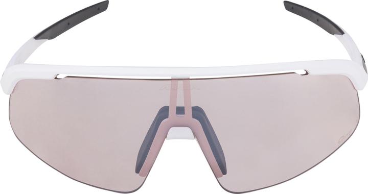 Actual product image ALPINA SPORTS Turbo Pro S Q-Lite (White Matt, Pink)