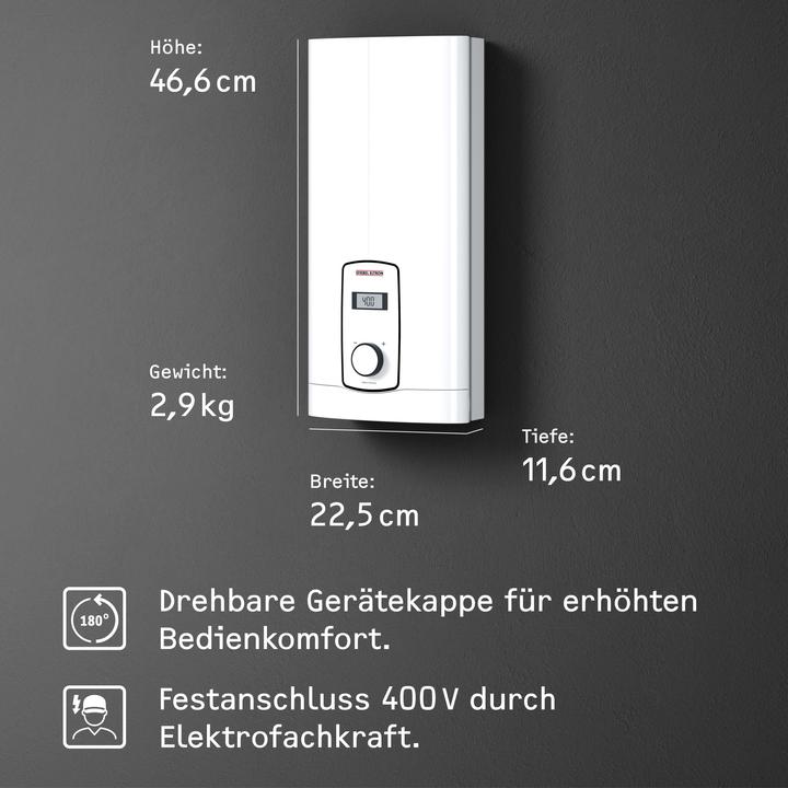 Productafbeelding Stiebel Eltron DHB-E 11/13 LCD doorstroomverwarmer 11/13kW